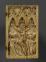 Wing, right (fragment of a diptych), 1 register, 3 arches across (plaquette; frise d'arcatures) (Front)