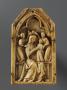 Gabled centre panel (fragment of a triptych), 1 register, 1 arch across (plaquette) (Front)