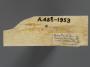 Panel (part of a box), 1 register (boite) (Back)