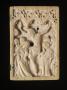 Wing, right (fragment of a diptych), 1 register, 3 arches across (plaquette; frise d'arcatures) (Front)