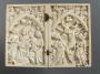 Diptych, 1 register, 1 arch across (frise d'arcatures) (Front)